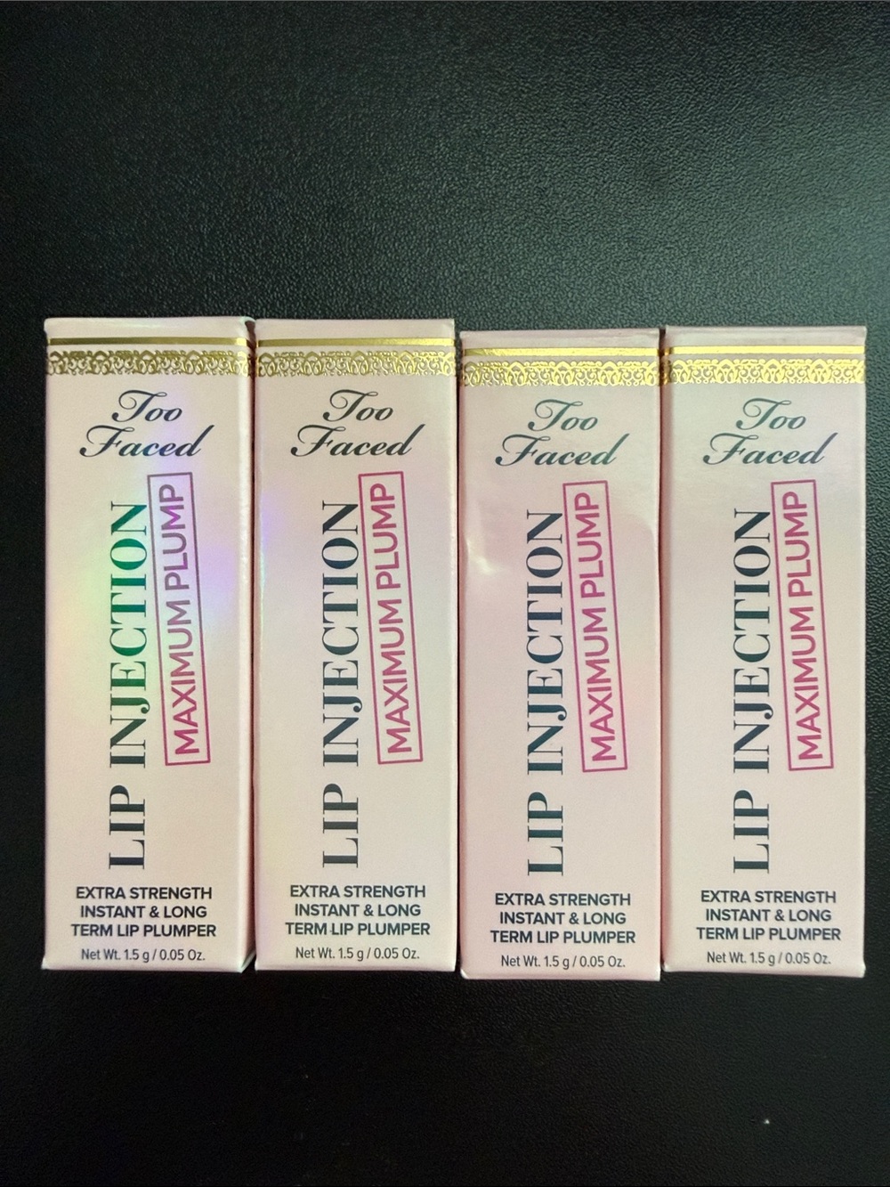 Bundle (of 4)Too Faced Lip Injection Maximum Plump Lip Plumper — Pink